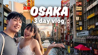 3 days in Osaka Japan - shopping, food, hotels