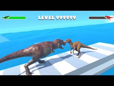 HACKER vs lvl 99999 in Dino Run 3D