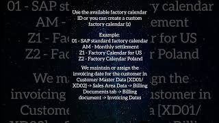 Invoicing dates & Invoicing List Dates #shorts #shortsfeed #invoices #sapsd #sapclasses #saptable