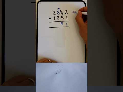 Reduce Maths Anxiety for Primary Aged Kids with the Dot Method for Column Subtraction! #mathsanxiety