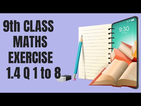 Class 9th Maths Exercise 1.4 # math #education #class9