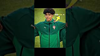 Ronaldo Jr ∞ Cristiano Ronaldo DNA Test🔥☠️ #footballshorts #football #shorts