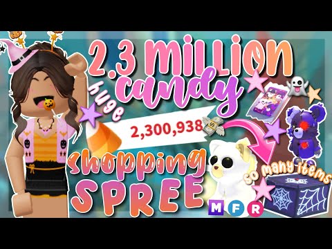 2.3 MILLION CANDY SHOPPING SPREE 👻💜