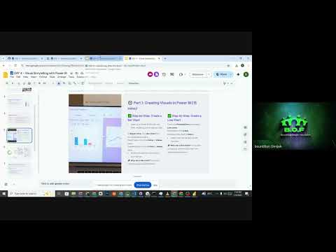 Power BI Dashboard Mastery: Charts, Slicers & DAX Essentials in One Class (BOF Day 4 & 5)