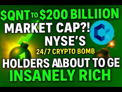 $QNT to $200 BILLION Market Cap?!Crypto Bomb Just Lit the Fuse – Holders About to Get Insanely Rich!