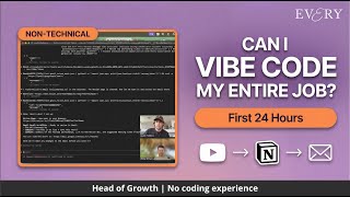 I'm Trying to Vibe Code My Entire Job