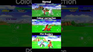 PS4 Shaders for PPSSPP Not Recommended For Dragon ball z shin Budokai