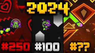 Ranking Every Extreme Demon I've Completed (2024) | Geometry Dash