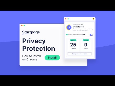 How to Install Startpage Privacy Protection Extension on Chrome