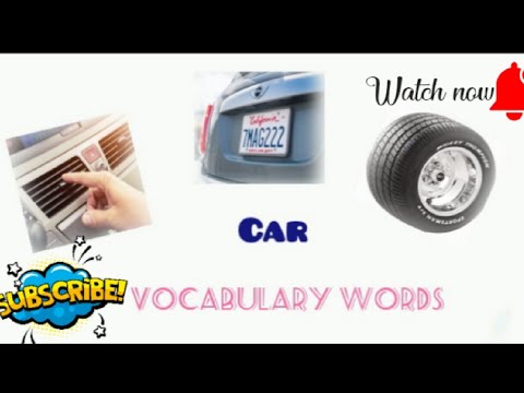 car vocabulary words in english ||  parts of car imgs || top 20 car accessories