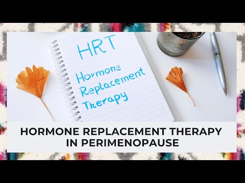 22 - Dr. Francis Explains the Use of Hormone Replacement Therapy during Perimenopause