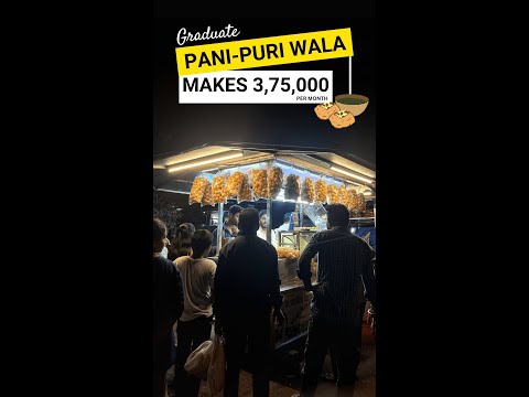 Graduate Pani-Pani Wala Makes 3,75,000 Per Month | Himanshu Pandey | #hipazzzz