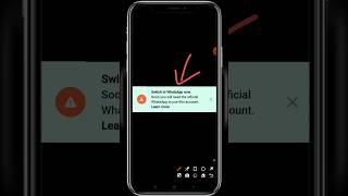 switch to whatsapp now. soon you will need the official whatsapp to use this account#technicalchhora