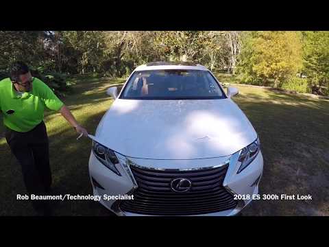 2018 Lexus ES 300h Unwrapping & First Look