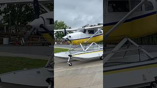 Cessna 206 Amphib leaving the seaplane base in Tavares | #seaplane #floatplane #aviation #pilot