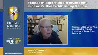 Noble Mineral Exploration (TSX-V: NOB): Strategic Investment in Spruce Ridge Resources
