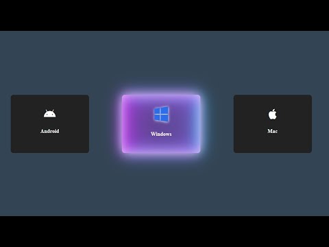 Glow Up Your Website: Mastering Glowing CSS Cards Tutorial