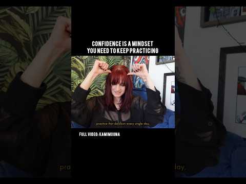Confidence and insecurity are just mindsets #selfimprovement #mindsetshift #selflove