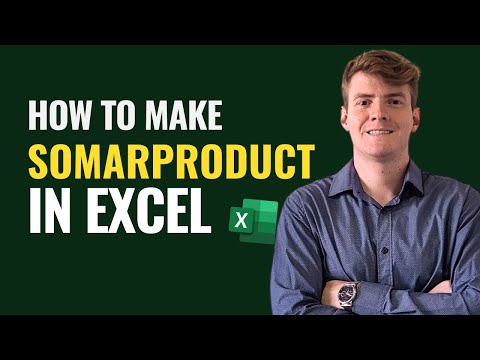 How to Use the SUMPRODUCT Function in Excel