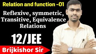 Relation 12 Class Maths l Types of Relation