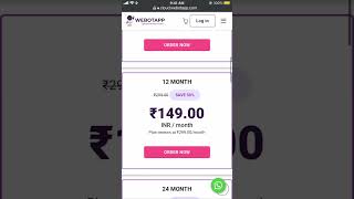 WeBotApp Cloud Free Web Hosting For 1 Year