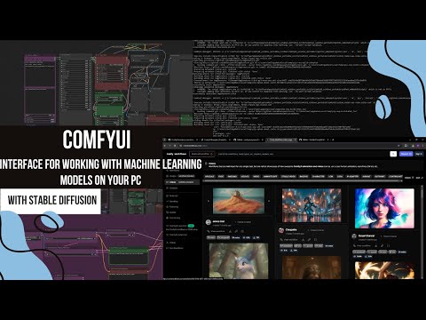 Getting started with ComfyUI | Interface for ML models | Run locally #comfyui