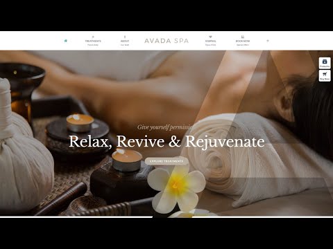How to make a Spa Website (Wordpress) - Avada