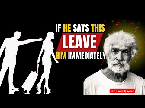 If a Man SAYS These 5 THINGS to You – Walk Away from Him!  Jordan Peterson Relationship Advice