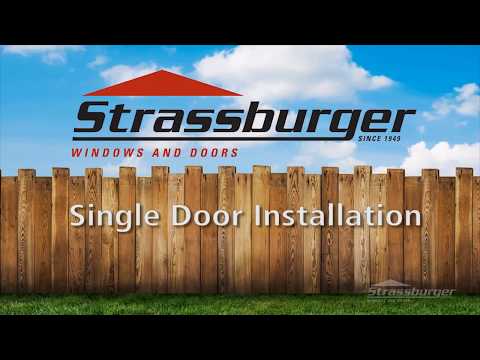 Single Door Installation Procedure