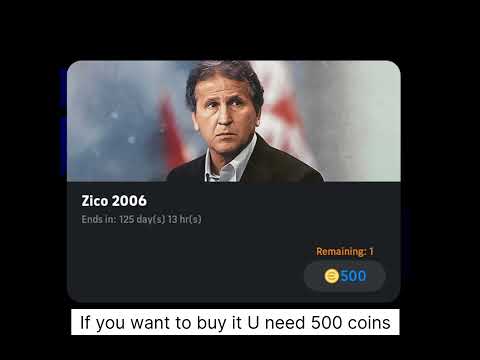 Zico new pack as a manager✅|EFOOTBALL24|#football