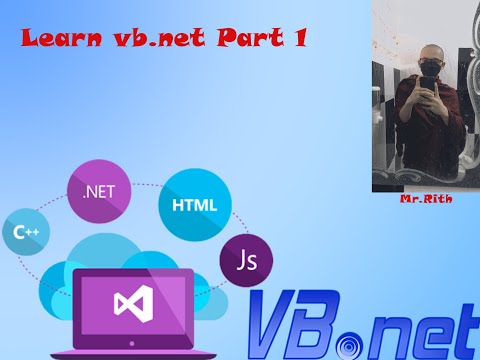 មេរៀន vb.net programmin part 1