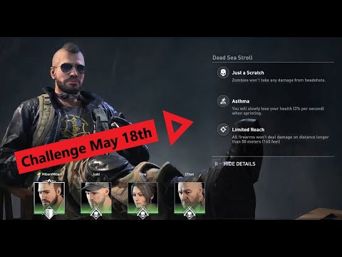 World War Z Weekly Challenge (18th May 2020)