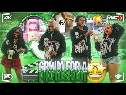GRWM FOR A PHOTOSHOOT 🤩📸💄