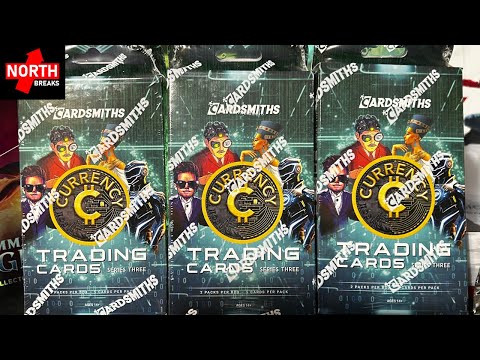 Currency Trading Cards Series 3 Collector Inner Case Opening
