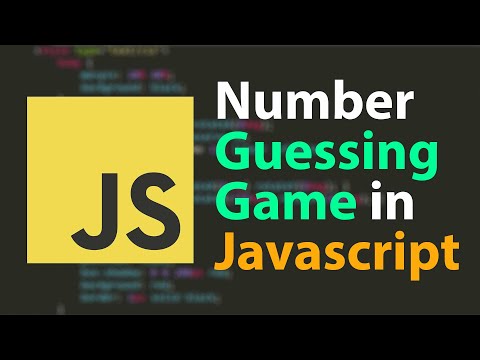 Number Guessing Game in JavaScript, Javascript Beginner Project Tutorial