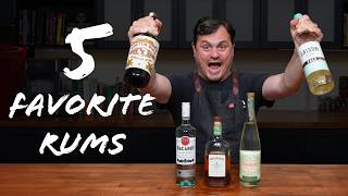 My 5 Favorite Rums for YOUR Home Bar!