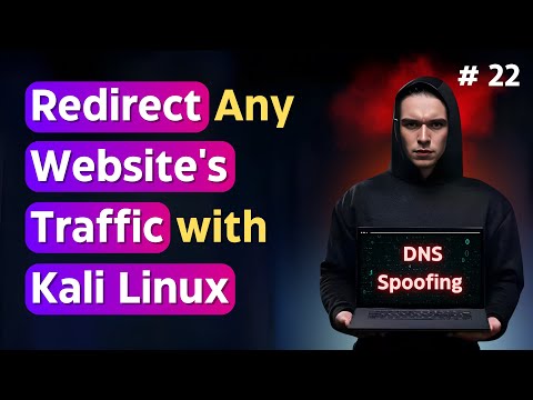 How to Redirect Any Website's Traffic using DNS Spoofing in Kali Linux?