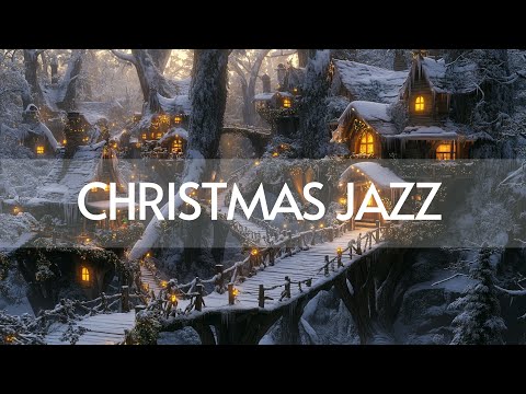 4K Cozy Christmas Jazz in a Hidden Village Surrounded by Nature