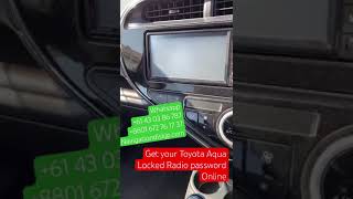NSCN-W68 New Toyota ERC unlocked code - we sell online #automobile #prado #navigationdisk