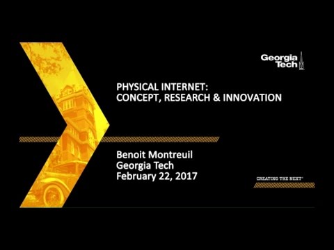 Physical Internet: Concept, Research, Innovation