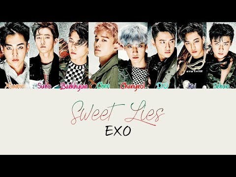 EXO - SWEET LIES  LYRICS (HAN/ROM/ENG)