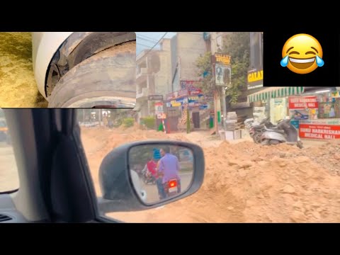 PHAGWARA DA SOHNE ROAD😂/ GADI CH FE AYE PROBLEM ⚠️