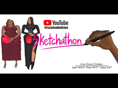 Sketchathon 24 | Watch Me Design Characters For Animation