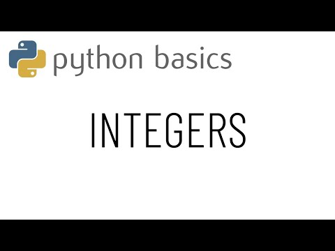 Python basics - Integers