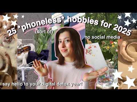 Hobbies for when you finally put down that damn phone