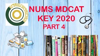NUMS MDCAT 2020 CORRECT KEY FOR ENGLISH|SAMREEN ARBAB