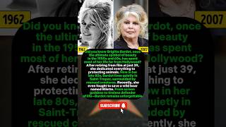 "What Happened to 60s Icon Brigitte Bardot?"