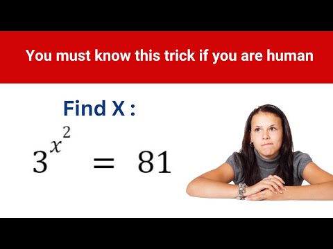 Solving Maths Olympiad Equations: 3^(x^2) = 81 Explained | EduIQ Junction