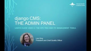 django CMS User's Guide 2   Admin Panel