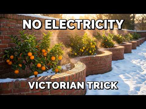This Victorian Greenhouse Trick Heats Itself All Winter — No Electricity Required